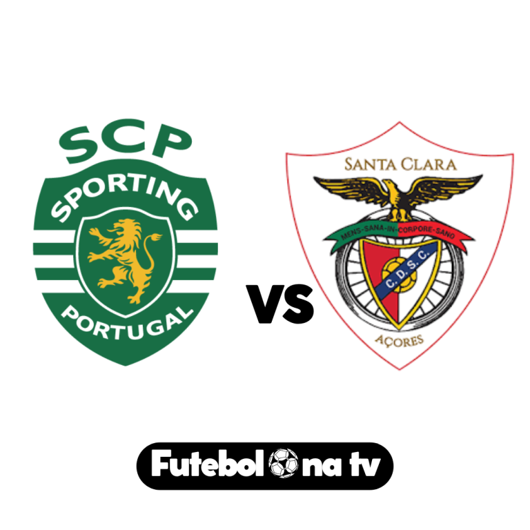 sporting vs santa clara hoje na tv